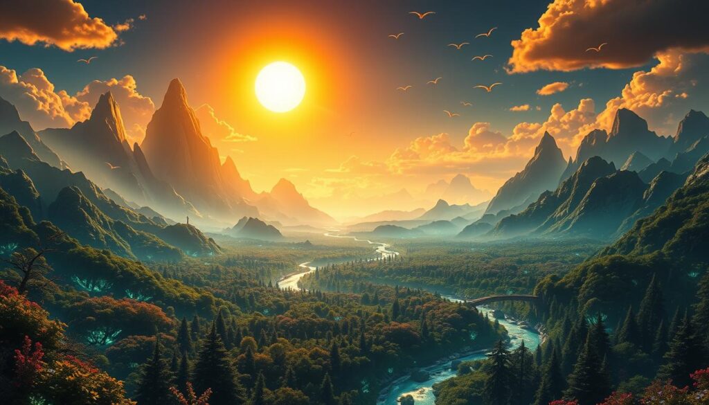 fantasy world exploration